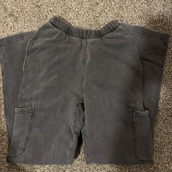 LIKE NEW JOAH BROWN CARGO JOGGERS WASHED BLACK - Picture 5 of 9